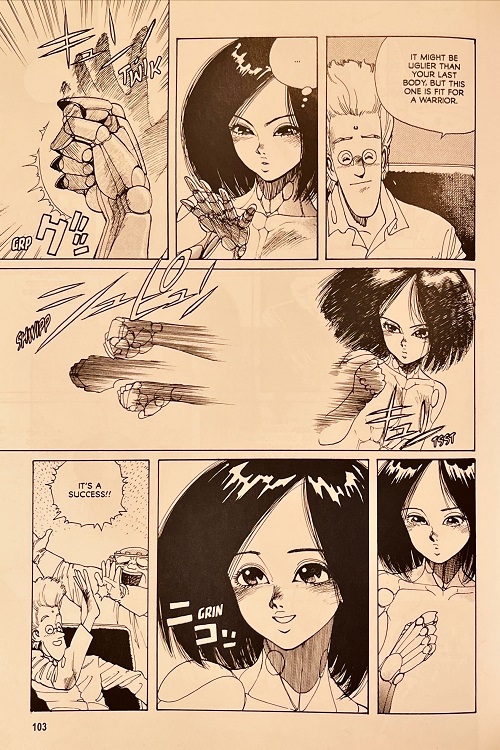 Battle Angel Alita Deluxe Edition 1 extract page 2