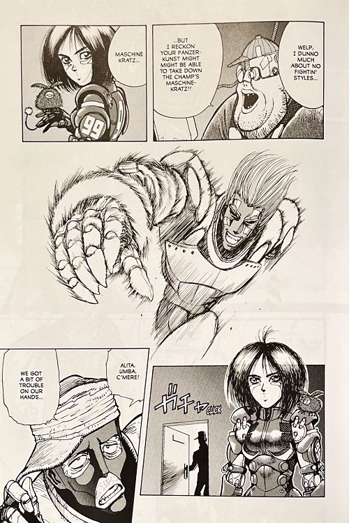 Battle Angel Alita Deluxe Edition 2 extract page 2