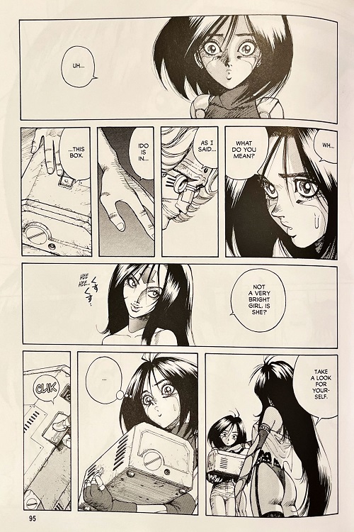 Battle Angel Alita Deluxe Edition 3 extract page 1