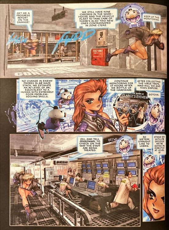 Ghost in the Shell 2: Man-machine Interface extract page 1