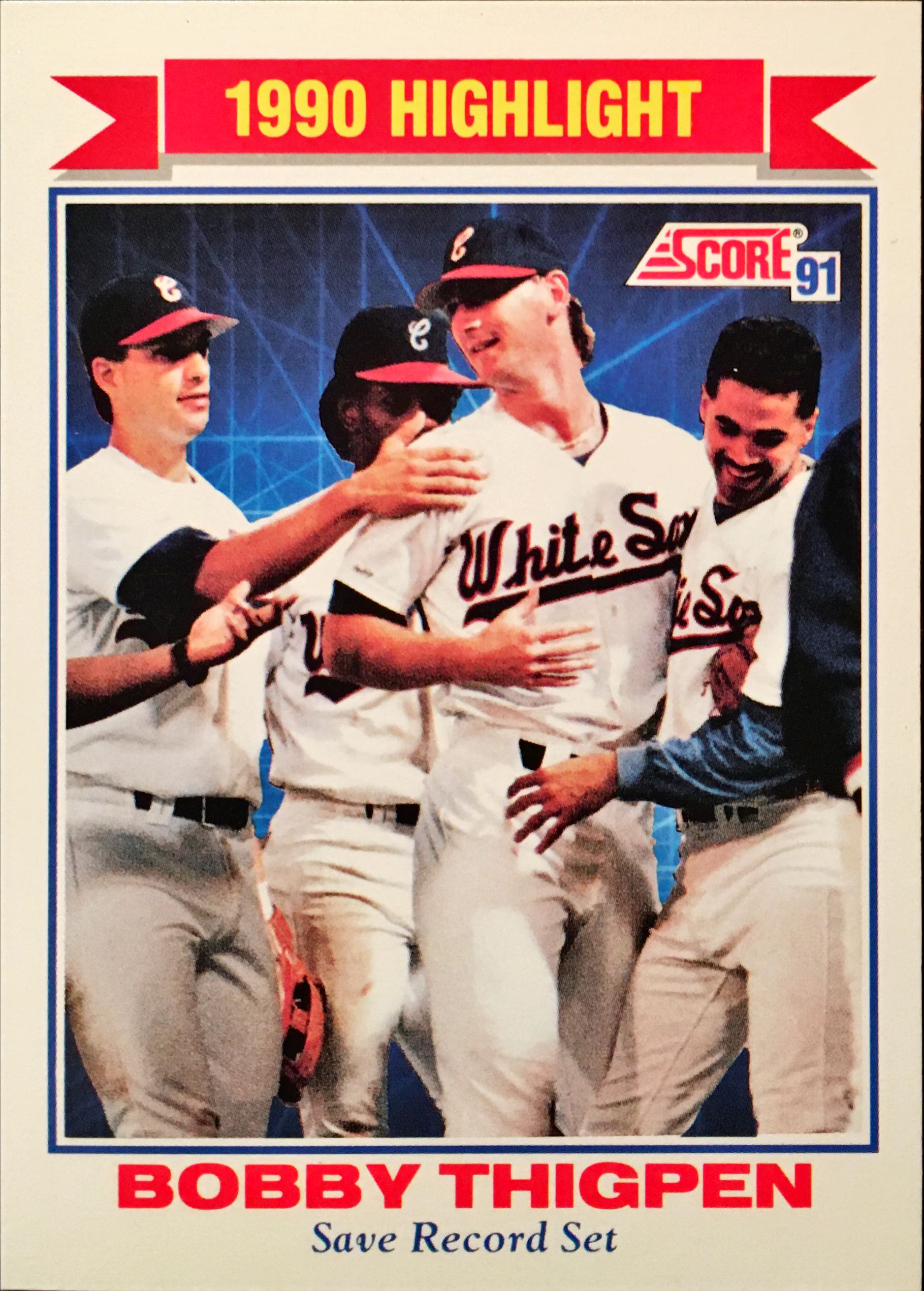 1991 Score  418 front image