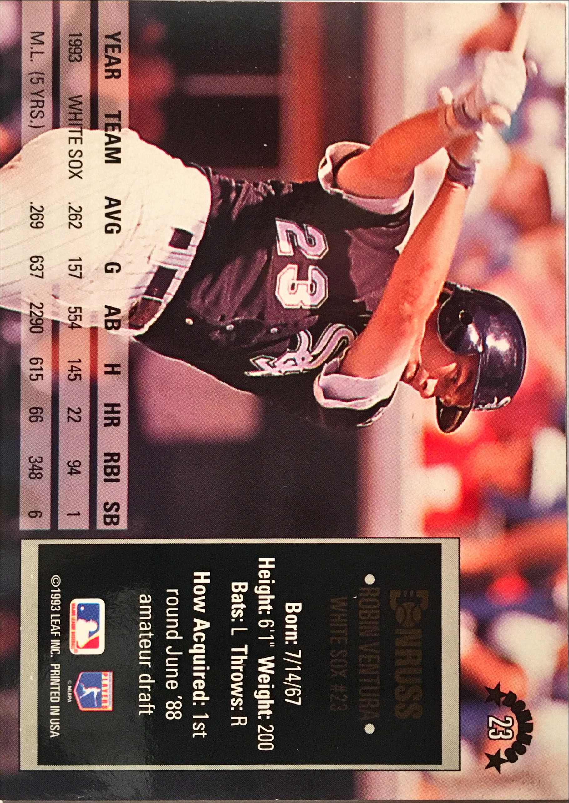 1994 Donruss  23 back image