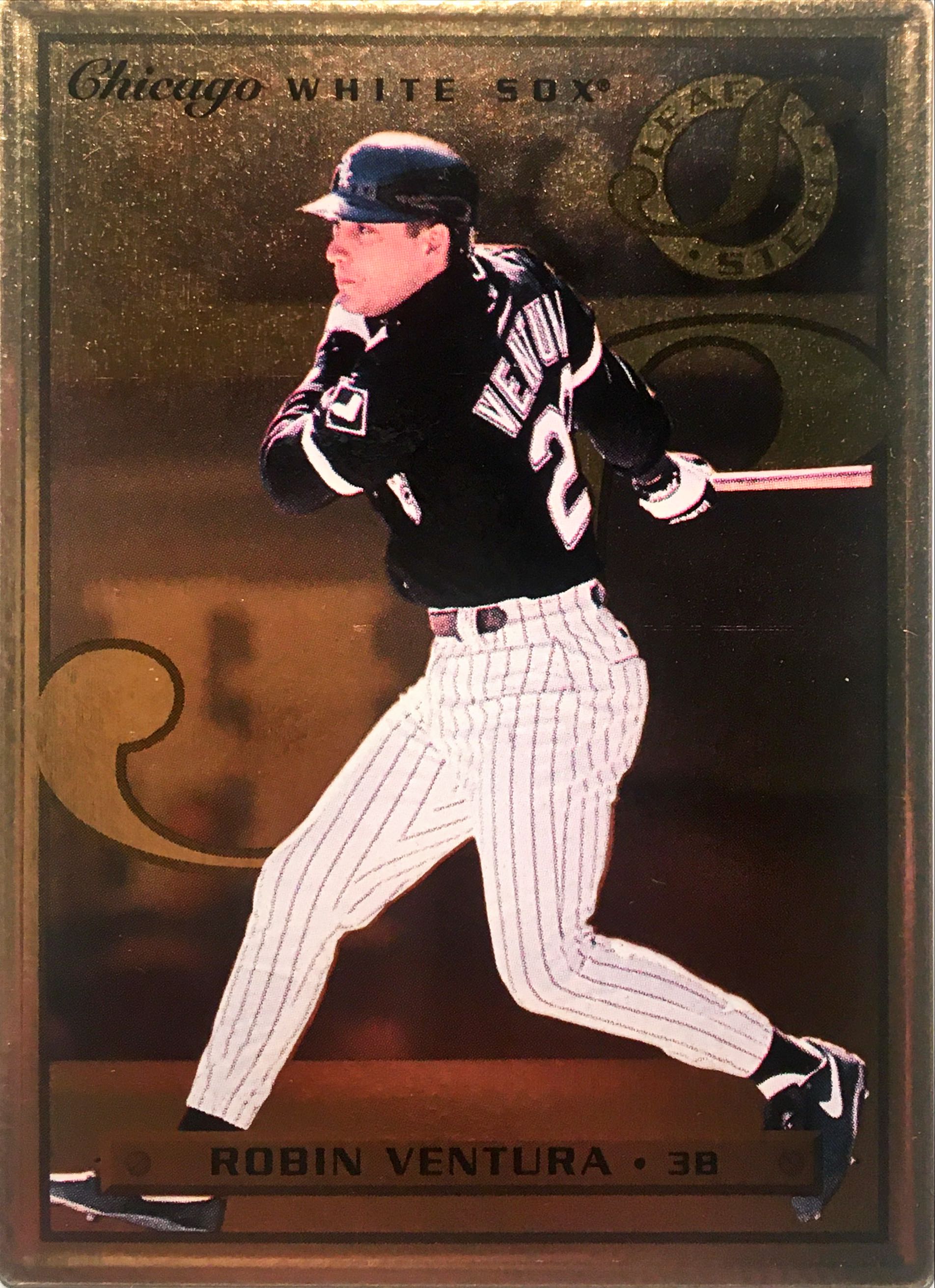 1996 Leaf Preferred Steel Gold Promos 23 front image