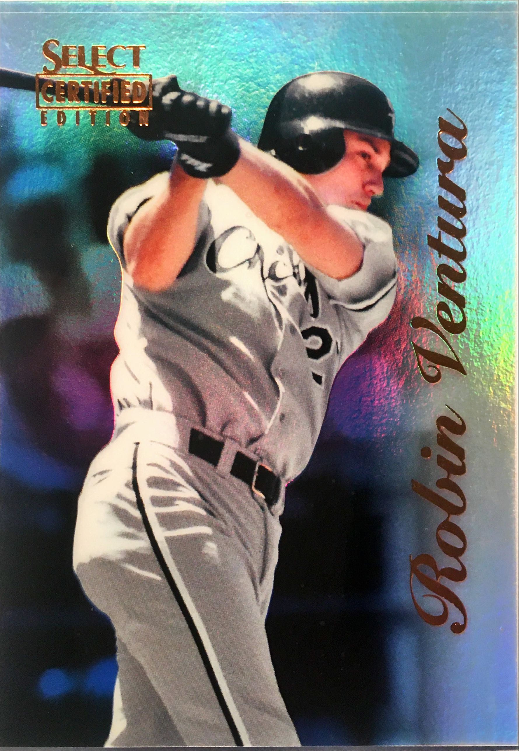 1996 Select Certified Mirror Blue 46 front image