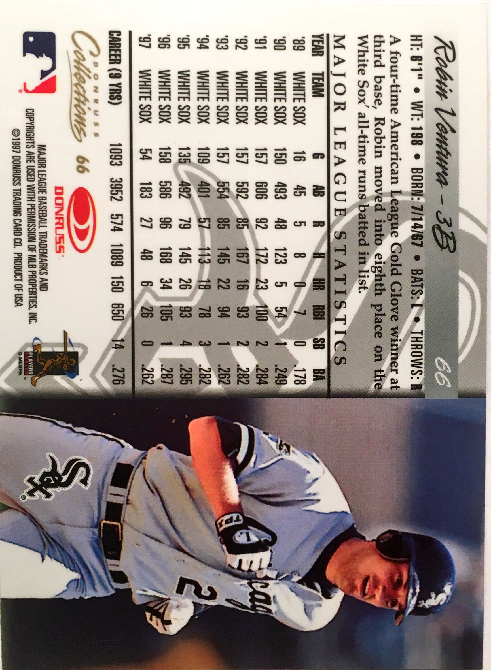 1998 Donruss Collections Donruss 66 back image