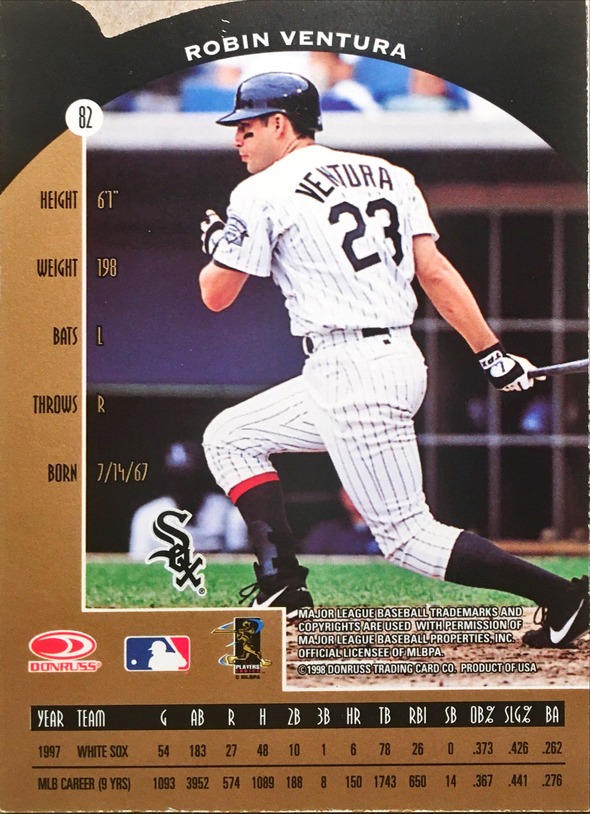 1998 Donruss Preferred Seating 82 back image